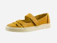 Sapato Tiras Autocolantes Em Couro em Promoção no Magazine Luiza