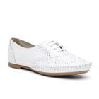 Sapato Fechado Oxford de Couro Estilo Pleno Conforto Premium