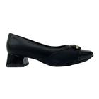 Sapato Fem Piccadilly Scarpin Bico Quadrado Joanete 160078