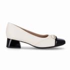 Sapato Fem Salto Medio Grosso Piccadilly 160078 - -1