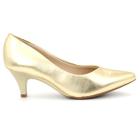 Sapato Feminina Beira Rio 4076.1101 Scarpin Salto Fino Melatizado