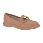 Sapato Feminina Moleca 5666.110 Mocassim Flatform Fivela Social