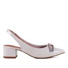 Sapato Feminino Beira Rio Slingback Branco Off