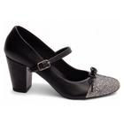 Sapato Feminino Boneca Mary Jane Preto 772A