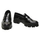 Sapato Feminino Casual Mocassim Loafer Solado Tratorado