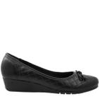 Sapato Feminino Confort Casual Dia a Dia Salto Baixo com Laço Moleca 5156.805