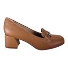 Sapato feminino modare salto grosso casual 7373114