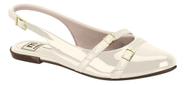 Sapato Feminino Moleca Sapatilha Aberta Atras Mule Slingback