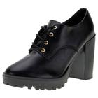 Sapato feminino oxford moleca - 5713101