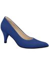 Sapato Feminino Piccadilly Salto Fino Scarpins 745035 Azul