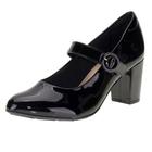 Sapato feminino salto grosso modare 7377106