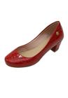 Sapato Feminino Scarpin Bico Redondo Tradicional 40.011
