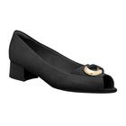 Sapato Feminino Social Peep Toe Piccadilly 114027