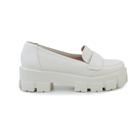 Sapato Feminino Suzana Santos Mocassim Branco Off - 4203