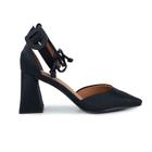 Sapato Feminino Vizzano Scarpin Berlim Preto - 1387