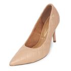 Sapato Feminino Vizzano Scarpin Salto Alto REF: 11841139 NAPA PELE STRECH