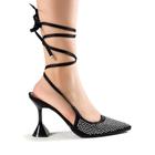 Sapato Feminino Zariff Metalizado Preto