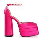 Sapato Feminino Zariff Metalizado Rosa