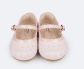 Sapato Infantil Pampili Mini Angel Glitter e Apliques Rosa Novo 401037