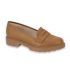 Sapato Loafer Beira Rio Napa Camel Ref: 4283.115