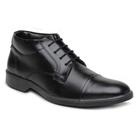 Sapato Masculino Bota Social Elegante Cano Baixo Casual Moderna Oxford Confortável
