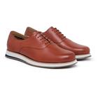 Sapato Masculino Casual Oxford Couro Confortável Estilo