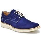 Sapato masculino casual solado anti stress auto conforto azul LA903