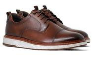 Sapato Masculino Democrata Casual Metropolitan Clark Pulse Couro Confortável 604202