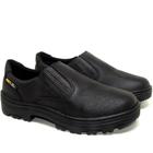 Sapato Masculino Epi Segurança Couro Trabalho Confortavel Preto