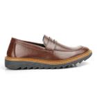 Sapato Masculino Loafer Catar material ecológico Cafe