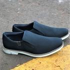 Sapato Masculino Microfibra Nobucado Preto-Pegada