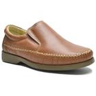 Sapato Masculino Mocassim Couro Silva&ampSilva 165 Caramelo