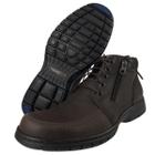 Sapato Masculino Original Anatomic Gel Couro Mustang Brown - Ref. 7980