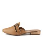 Sapato Mississipi Mule Fivela Com Strass - MC162