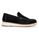 Sapato Mocassim Casual Masculino Loafer Em Couro Moderno Versátil Elegante Confortável