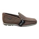 Sapato Mocassim de Couro Masculino Ferracini Astral Marrom