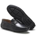 Sapato Mocassim Drive Couro Masculino Floater Art Nobre - 3460