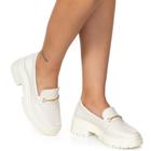 Sapato Mocassim Feminino Tratorado Conforto Moderno Estilo Shoes