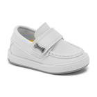 Sapato Mocassim Klin Baby Flyer 166 Branco Batizado