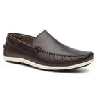 Sapato Mocassim Masculino Centuria Couro Café