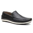 Sapato Mocassim Masculino Centuria Couro Preto