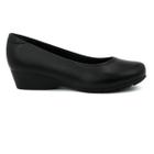 Sapato Modare Anabela 7014.200 De Uniforme Preto Feminino
