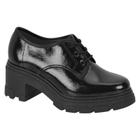 Sapato Moleca Oxford Tratorado Feminino