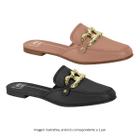 Sapato Mule com Fivela Feminino Moleca