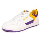 Sapato Nautica Bence-White Purple Yellow Fashion Tênis Masculino