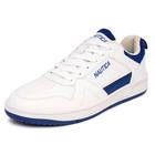 Sapato Nautica Bence-White Royal Fashion, tênis masculino, tamanho 10,5