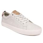 Sapato Nautica Graves 3 Fashion Sneaker casual para homens - cinza/bege