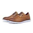 Sapato Oxford Casual Masculino Esporte Fino Slim Moderno Palmilha EVA Confortavel Sola Resistente