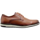 Sapato Oxford Five Days Masculino Sintético Castanho