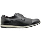 Sapato Oxford Five Days Masculino Sintético Preto